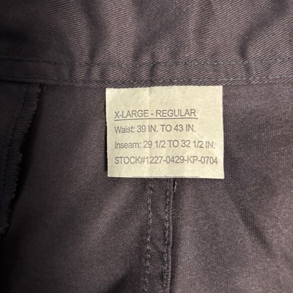 Rothco Cargo Pants Mens XL Black BDU Tactical Military Workwear Security Outdoor - Picture 8 of 16